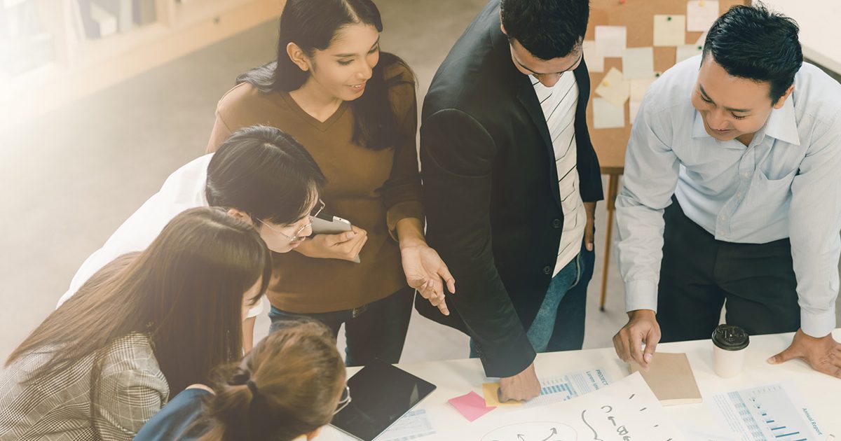 Teamwork zwischen Marketing und Vertrieb